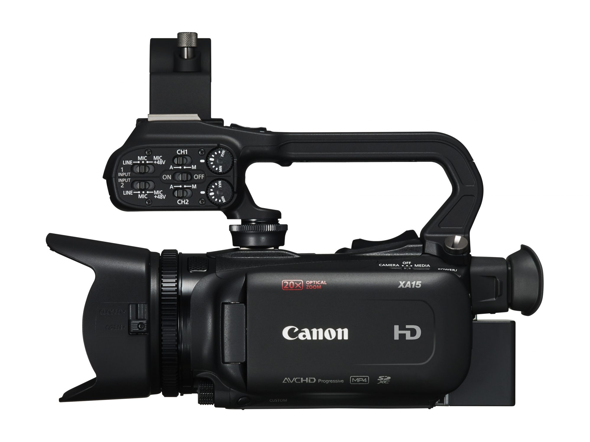 キヤノンが小型ハンドヘルドと家庭用それぞれに4K/60p対応機をリリース
