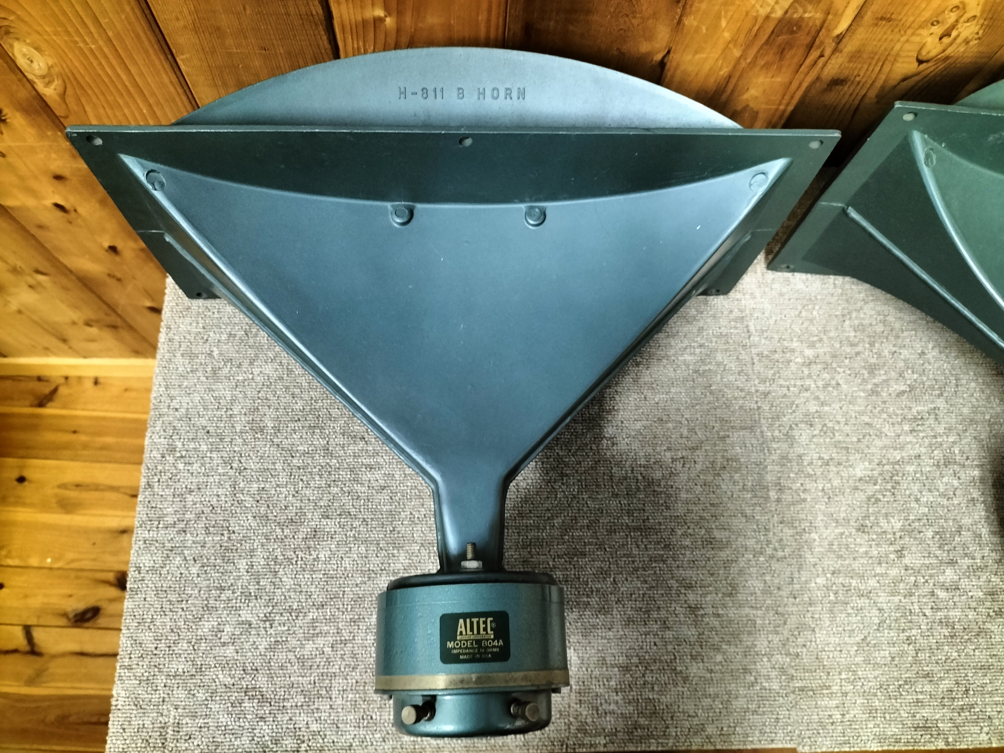 ALTEC アルテック H-811B ホーン 804A ドライバー 24010704 – Village