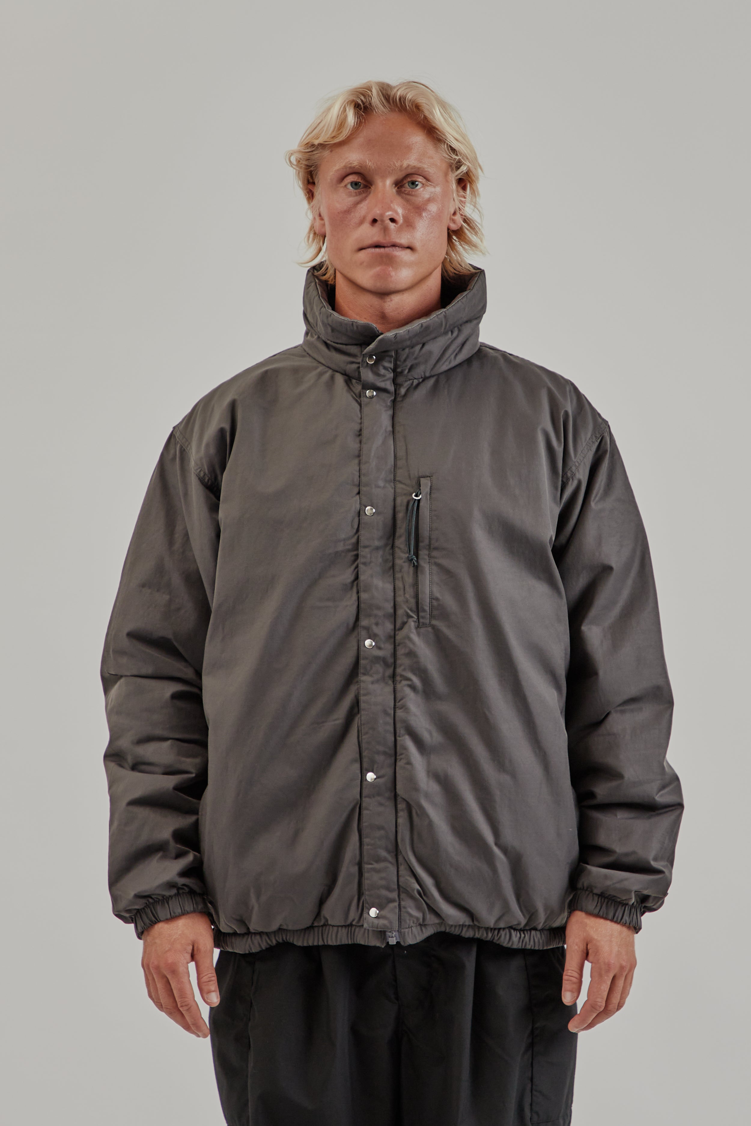 Nanamica Reversible Insulation Jacket - Gray | Wallace Mercantile Shop