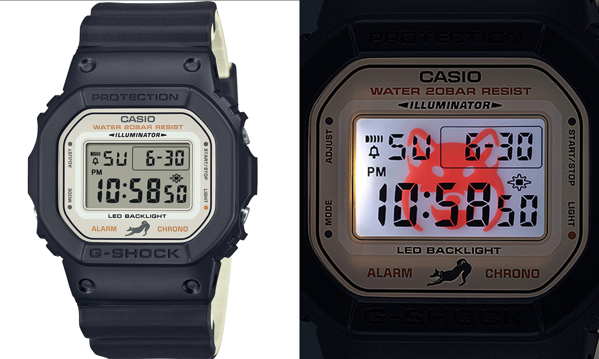 G-SHOCK】が柴犬になったユニークな新作ウオッチが登場 | WATCHNAVI Salon