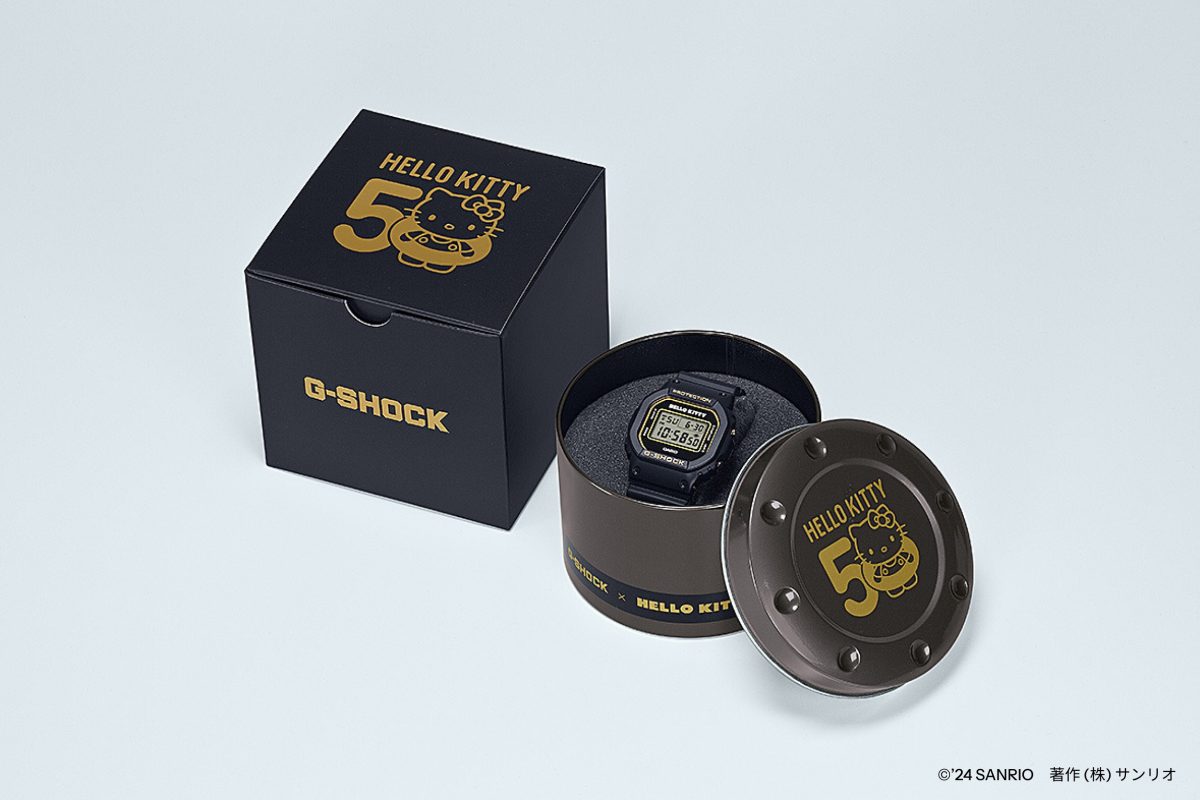 G-SHOCK】＆「ハローキティ」50周年を記念した特別なコラボウオッチが