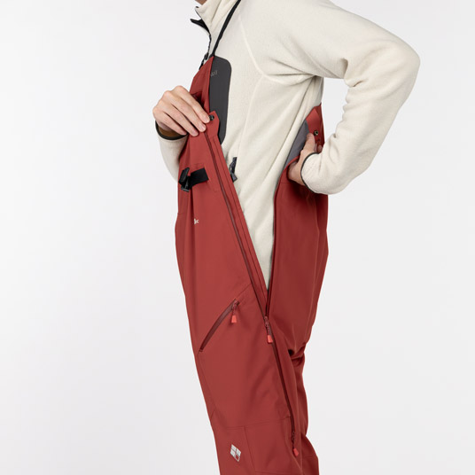 パウダートラック ビブ Men's｜モンベル