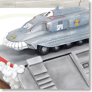 キャプテン・スカーレット S.P.V. (追跡戦闘車) ジオラマ 限定版