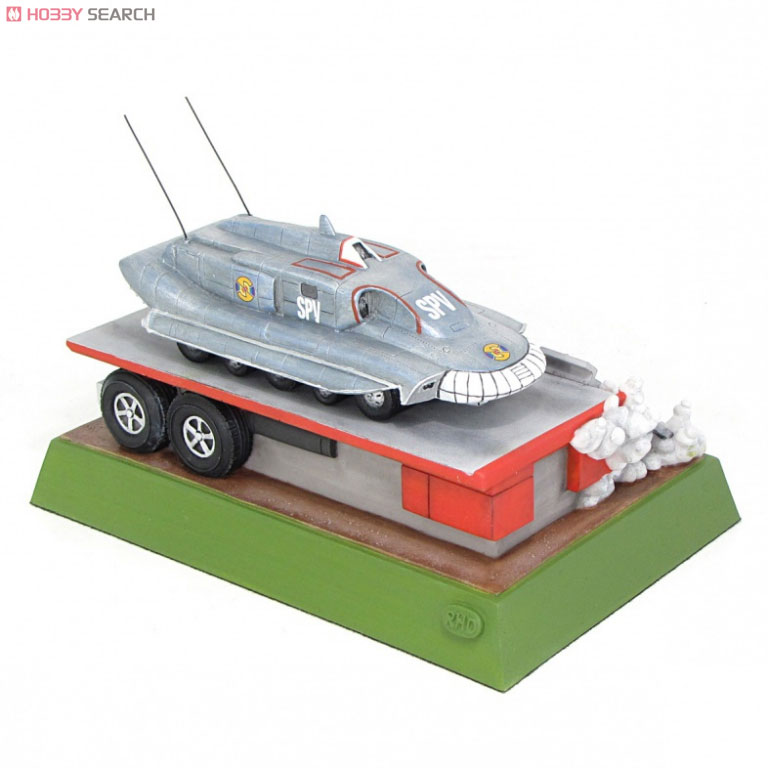 キャプテン・スカーレット S.P.V. (追跡戦闘車) ジオラマ 限定版