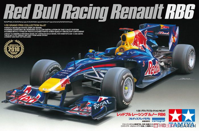 レッドブルレーシング ルノー RB6 (プラモデル) - ホビーサーチ カーモデル