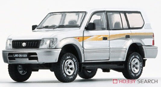 トヨタ ランドクルーザー プラド LC95 ホワイト LHD (ミニカー
