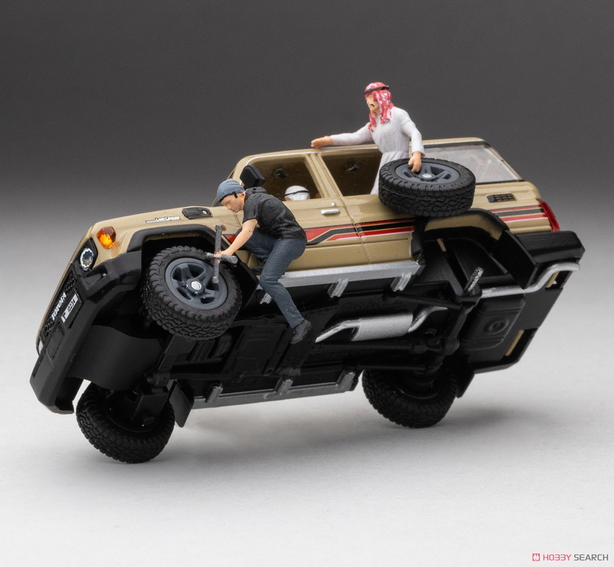 トヨタ ランドクルーザー 70 アラブ仕様 Diecasttalk特注品 (ミニカー