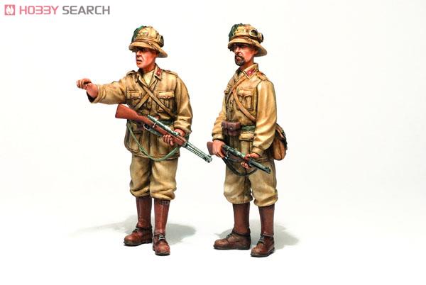 イタリア軍 ベルサリエリ部隊兵士 (2体)-北アフリカ (プラモデル