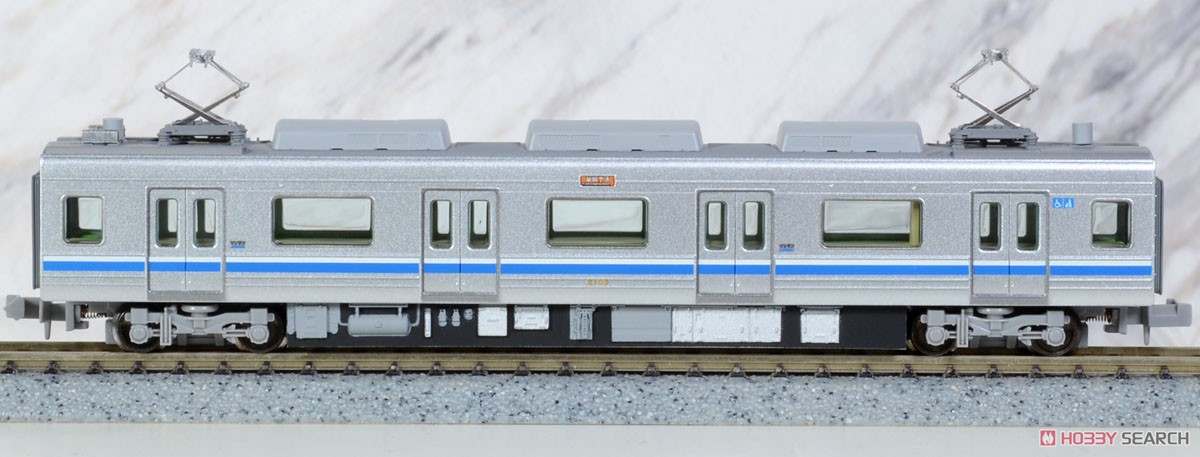 福岡市交通局 2000系 2段帯仕様 6両セット (6両セット) (鉄道模型