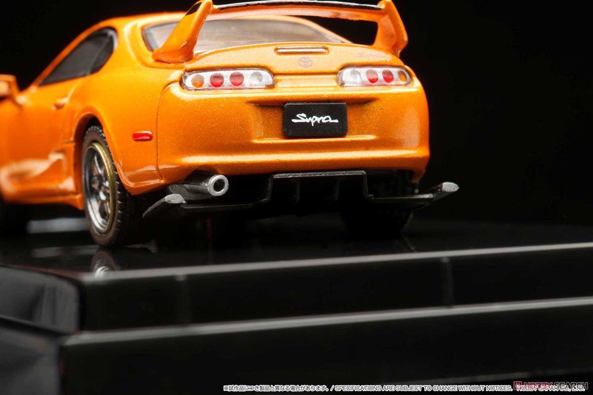 トヨタ スープラ (A80) JDM STYLE オレンジメタリック (ミニカー