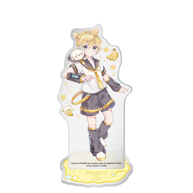 しろたん×初音ミク アクリルスタンド / 鏡音レン| アニメ グッズ 通販
