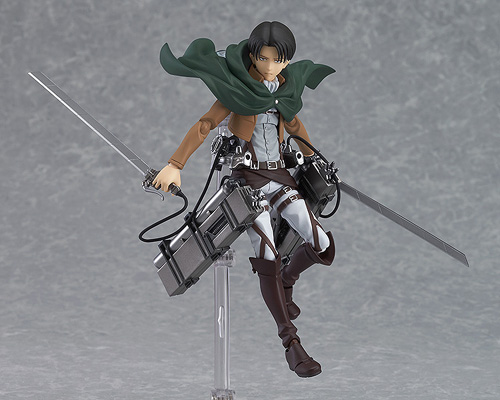 ABS＆PVC塗装済み可動フィギュア figma リヴァイ [進撃の巨人] | 公式