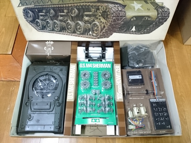 ラ*ラ様 ジャンク品 タミヤ1/16M4シャーマン コンピューター