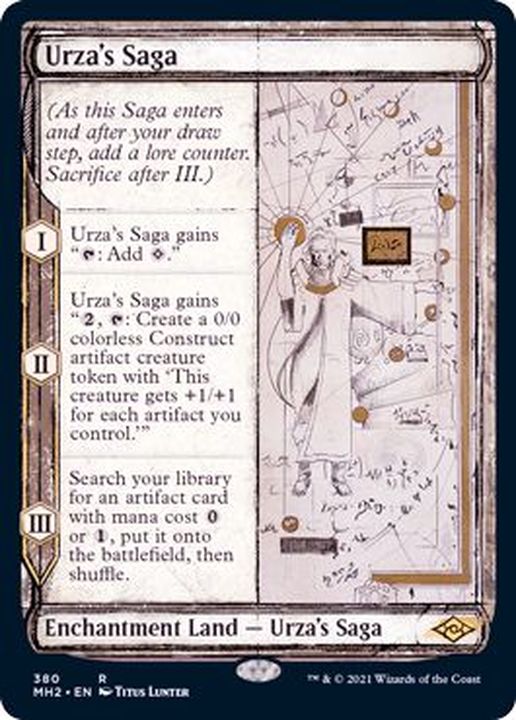 スケッチアート)ウルザの物語/Urza's Saga《英語》【MH2】