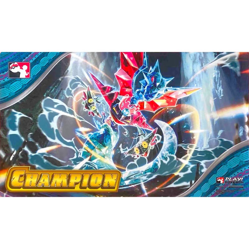 プレイマット『海外/テラスタルドラパルト(CHAMPION/Playロゴ