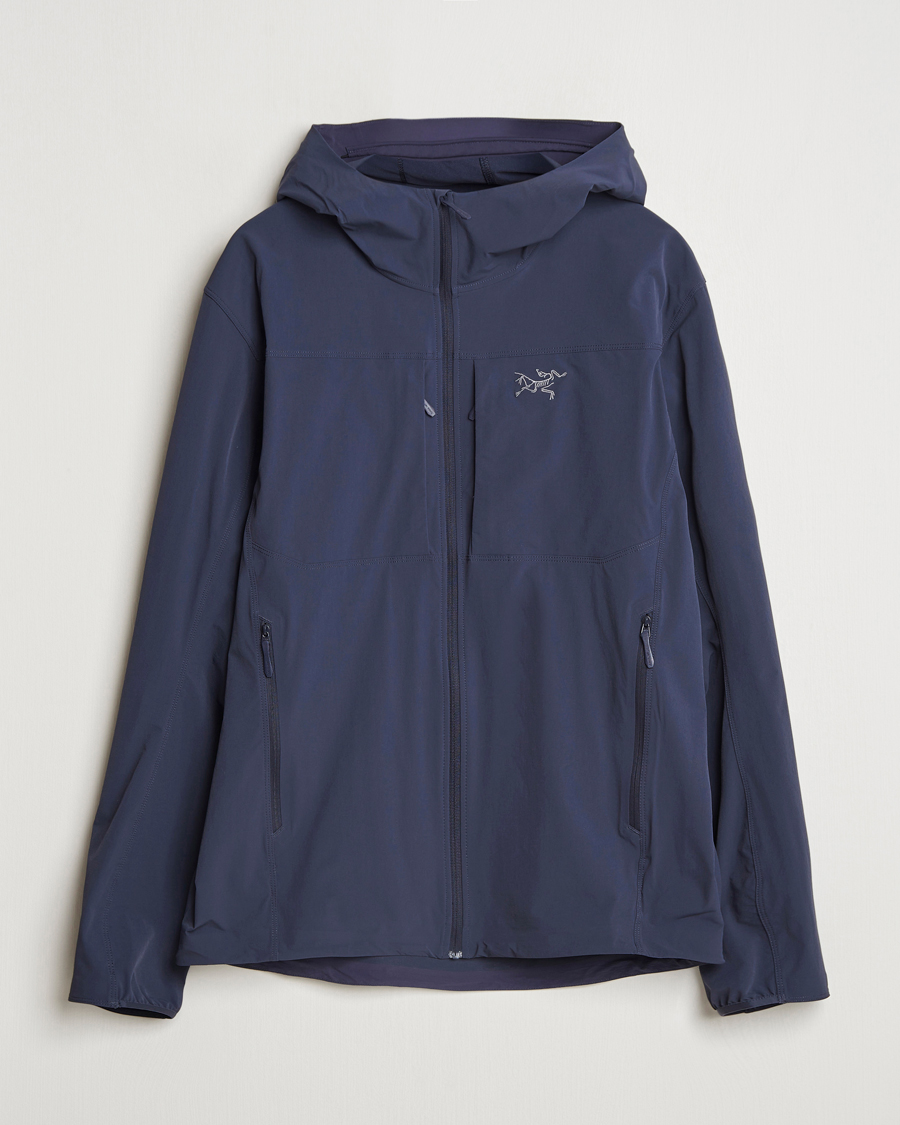 Arc'teryx Gamma Lightweight Softshell Hooded Jacket Black Sapphire