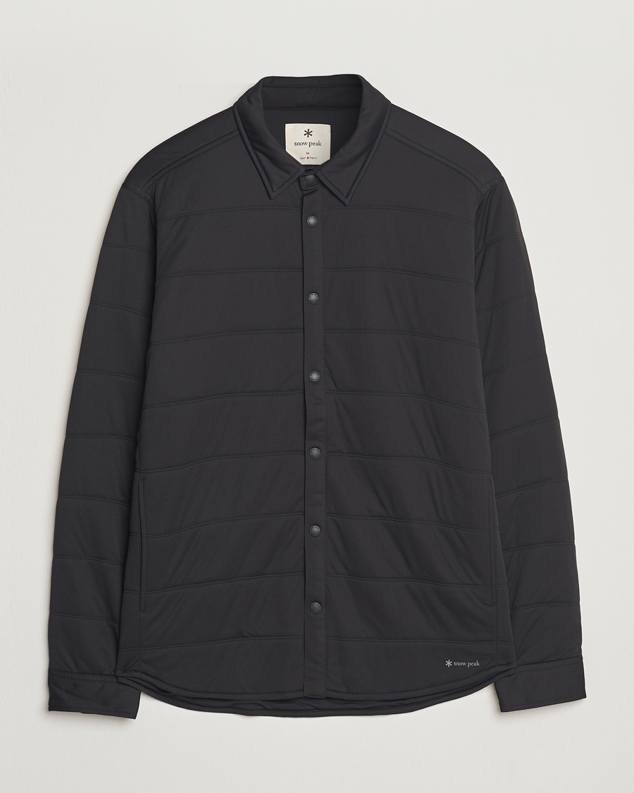 Samsøe & Samsøe Hannes Boiled Wool Full Zip Overshirt Black at