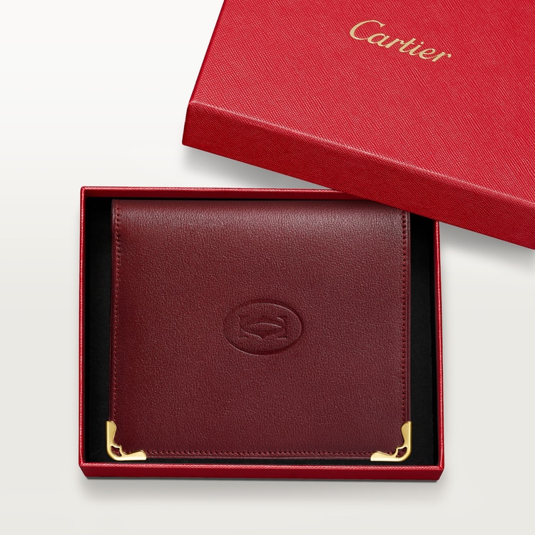 CRL3001364 - Multiple Wallet, Must de Cartier - Burgundy calfskin