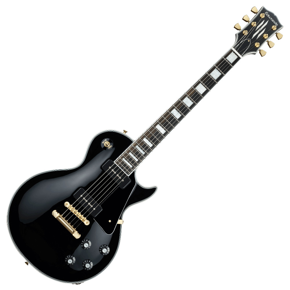 EDWARDS エドワーズ E-LP-CTM/P Black エレキギター(EDWARDS Legacy