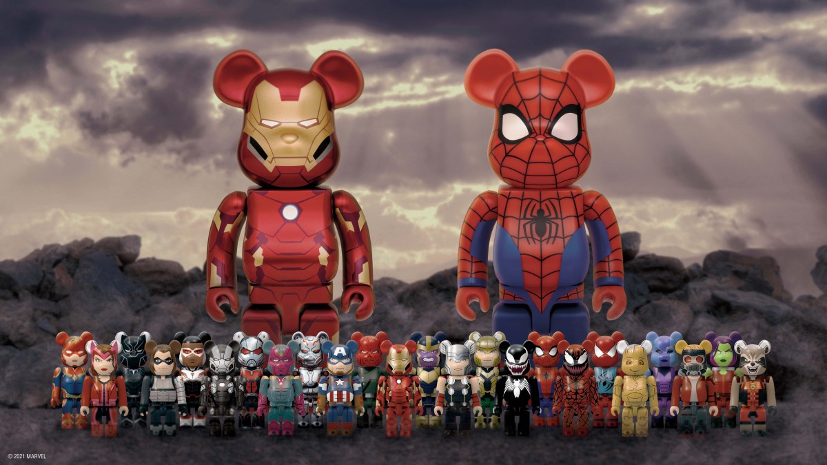 マーベル総勢25キャラが「ベアブリック」に！ 「ファミマ」でハズレ