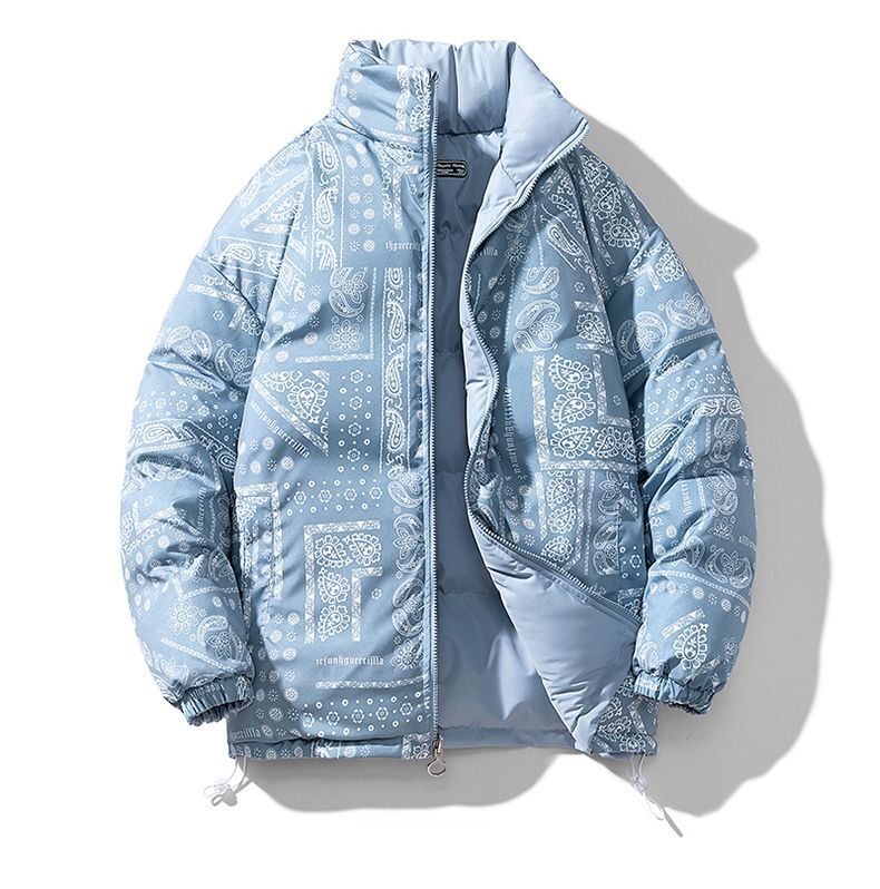 22 Paisley Reversible 2Way NASA Down jacket blouson ユニセックス
