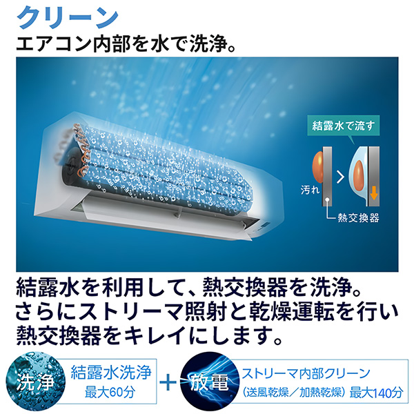 S635ATCP-W ダイキン ルームエアコン CXシリーズ 主に20畳用 ホワイト