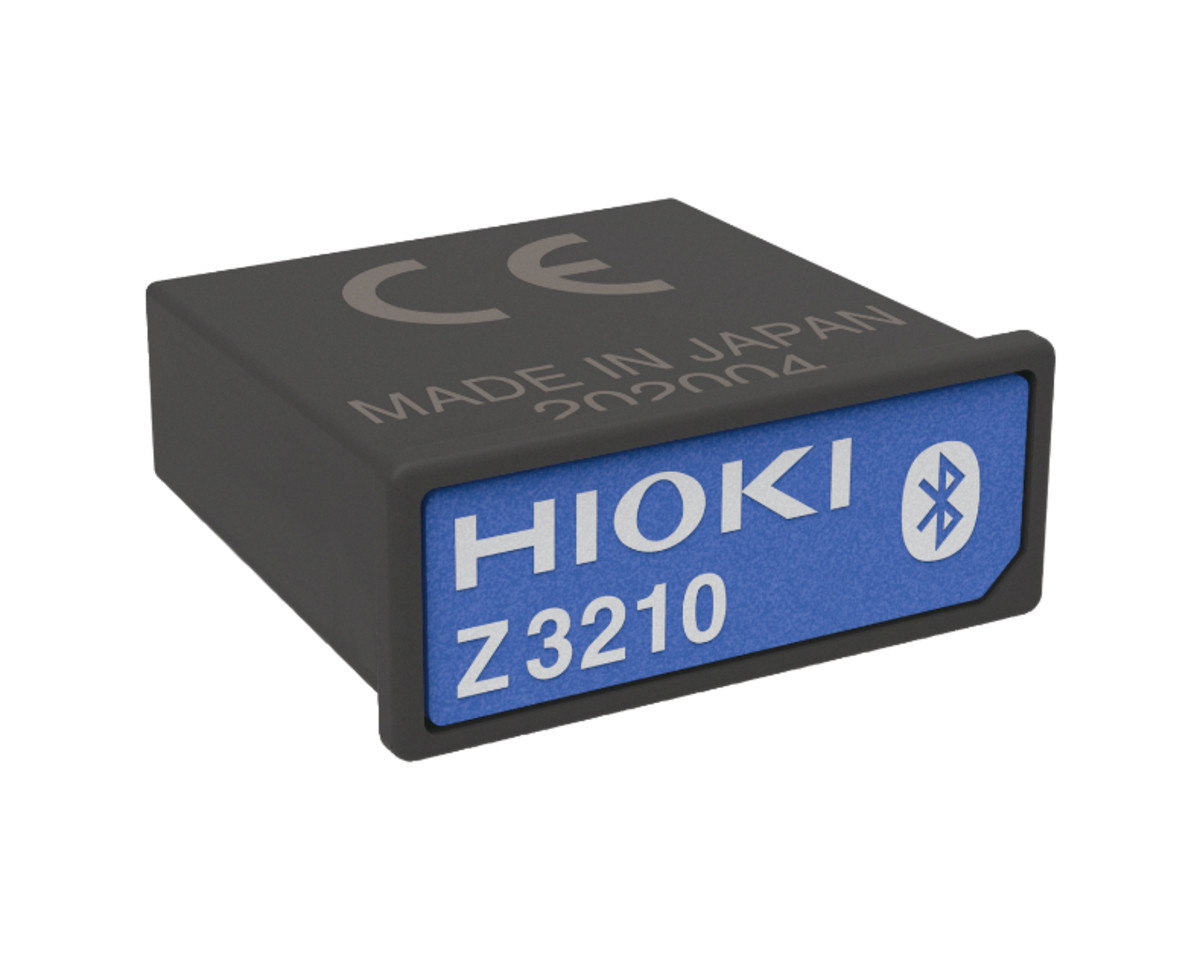 Hioki Z3210 Wireless Adapter to your Hioki compatible instrument