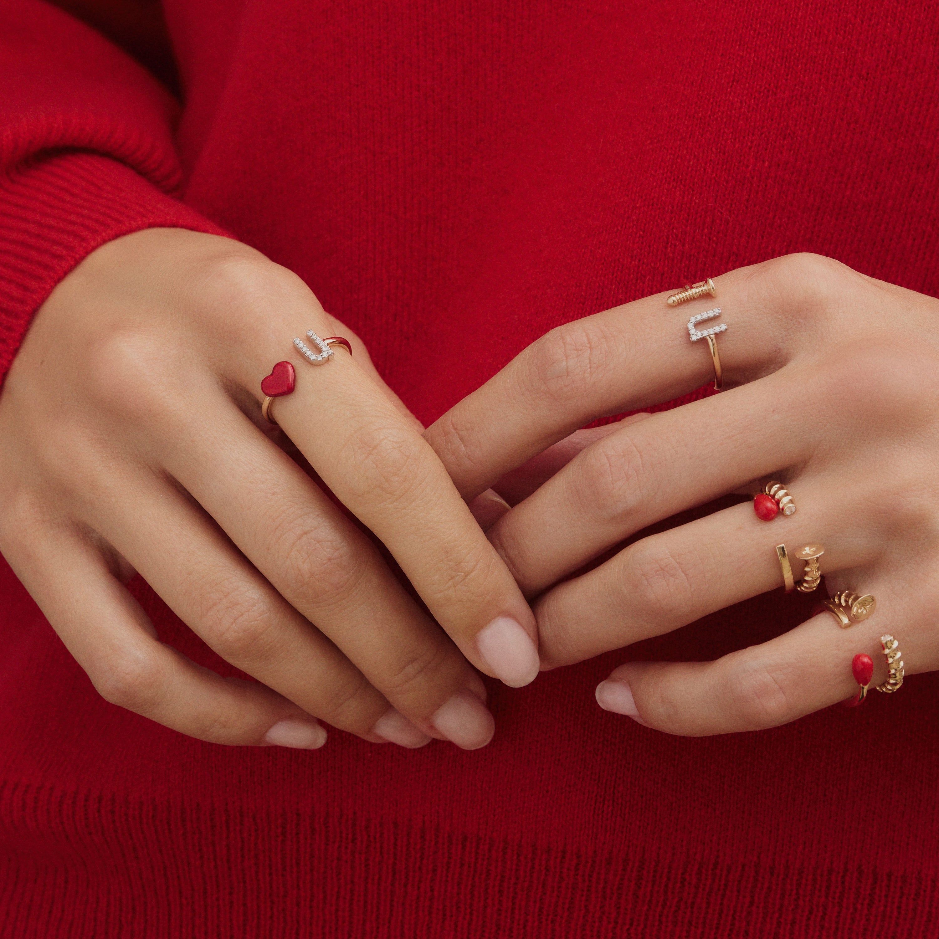 Tiny Heart Huggie Tiny Heart Huggie – Alison Lou