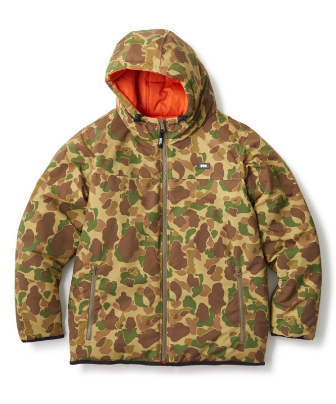 FTC REVERSIBLE HOODED PUFFY JACKET