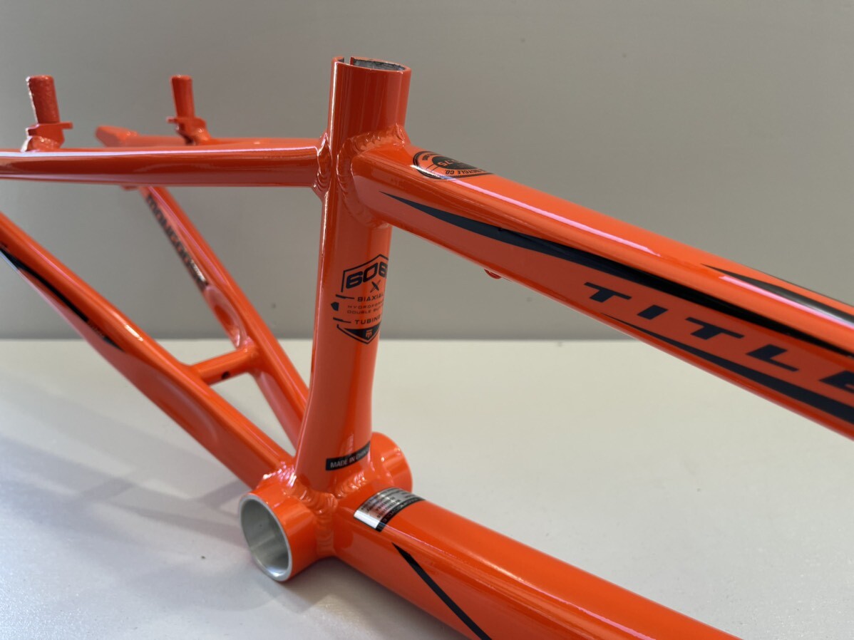 Mongoose Title Elite Pro Frame (Orange) - BMX SHOP CAVE