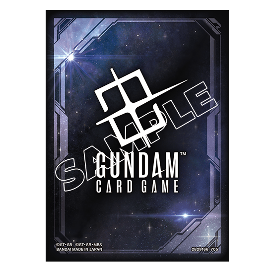 オフィシャルカードスリーブEX スペースブラック[EVX03] | BANDAI CARD
