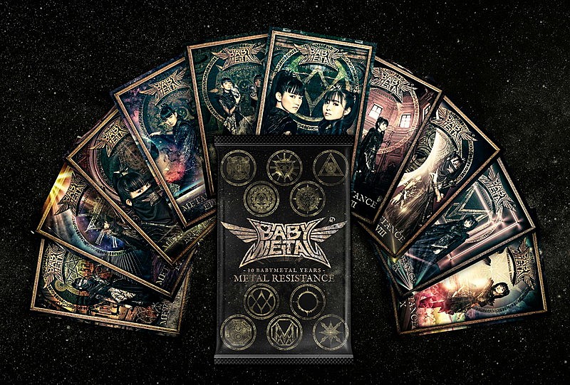 BABYMETALのタロットカード発売、アート作品としても飾れる仕上がり