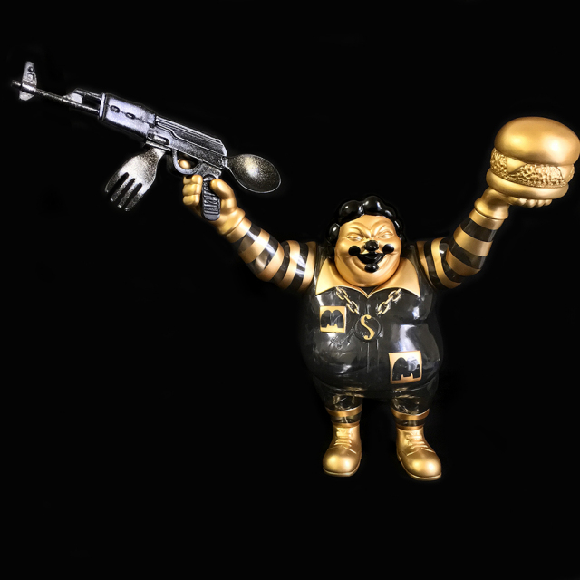 Ron English x BlackBook Toy( ロン・イングリッシュ):EVIL MC 16