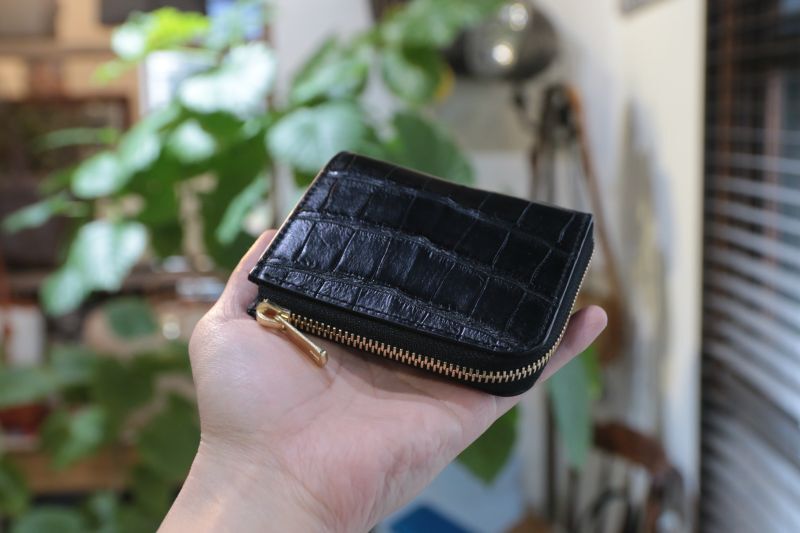 1点限りのL字ファスナーミニウォレット