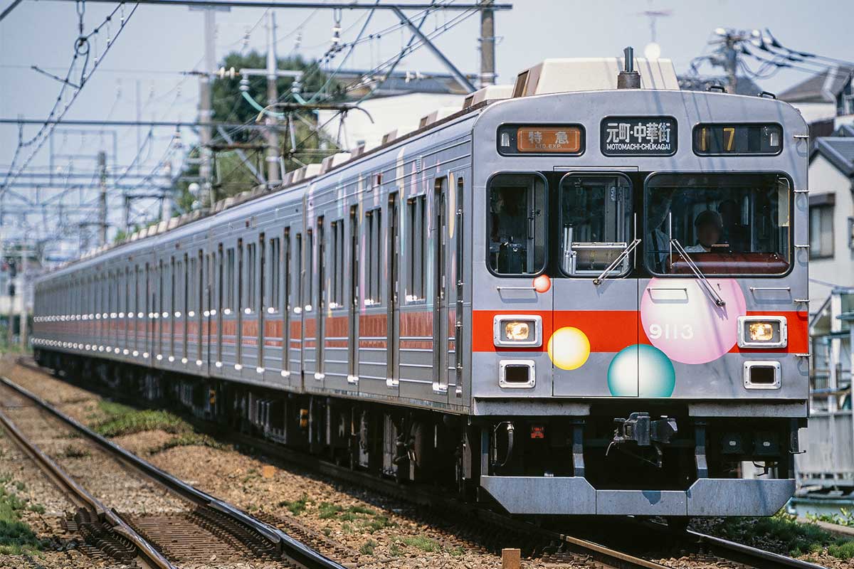 50820＞東急電鉄9000系（シャボン玉）8両編成セット（動力付き）｜N
