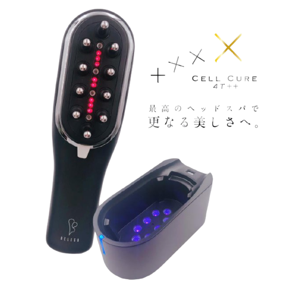 セルキュア美顔器 4モード 2ヘッド付き セルキュア美顔器 4モード 2