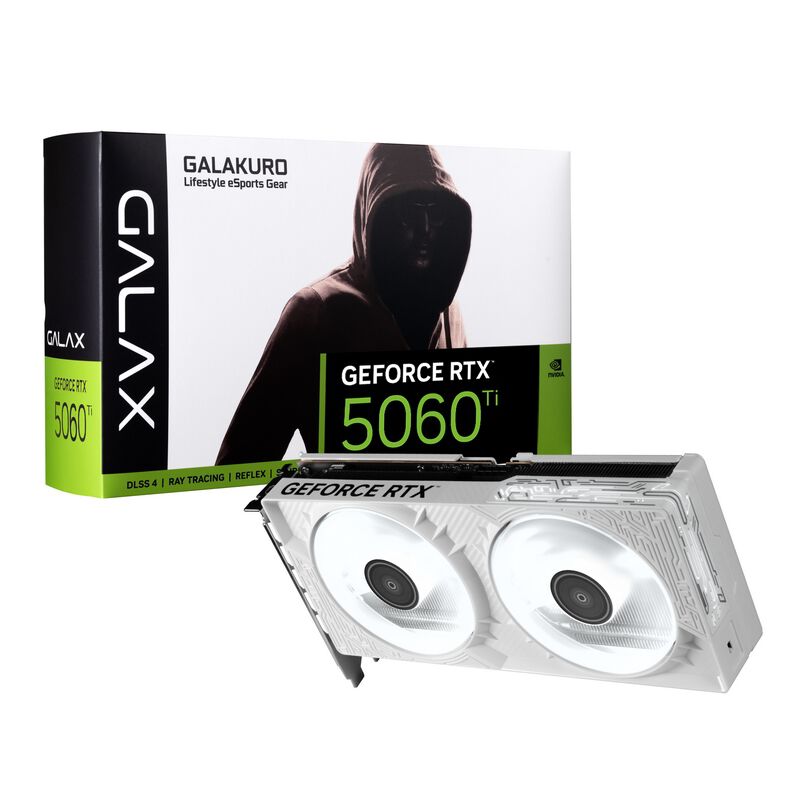玄人志向 GK-RTX5060Ti-E8GB/WHITE/DF (GeForce RTX 5060 Ti 8GB