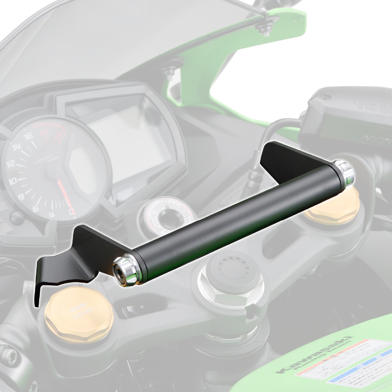 車種別マルチバーホルダー Ninja ZX-4R、Ninja ZX-25R カラーアッシュ
