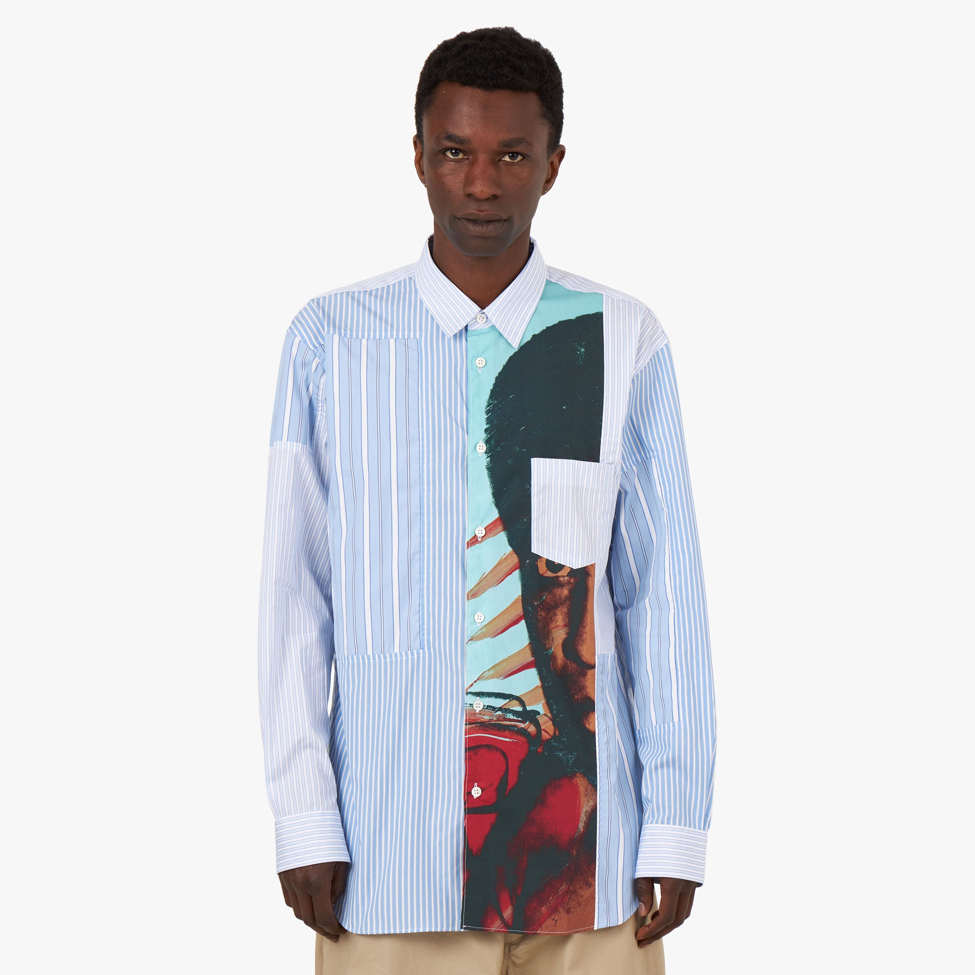 COMME des GARÇONS Andy Warhol Cotton Shirt / Stripe – Livestock