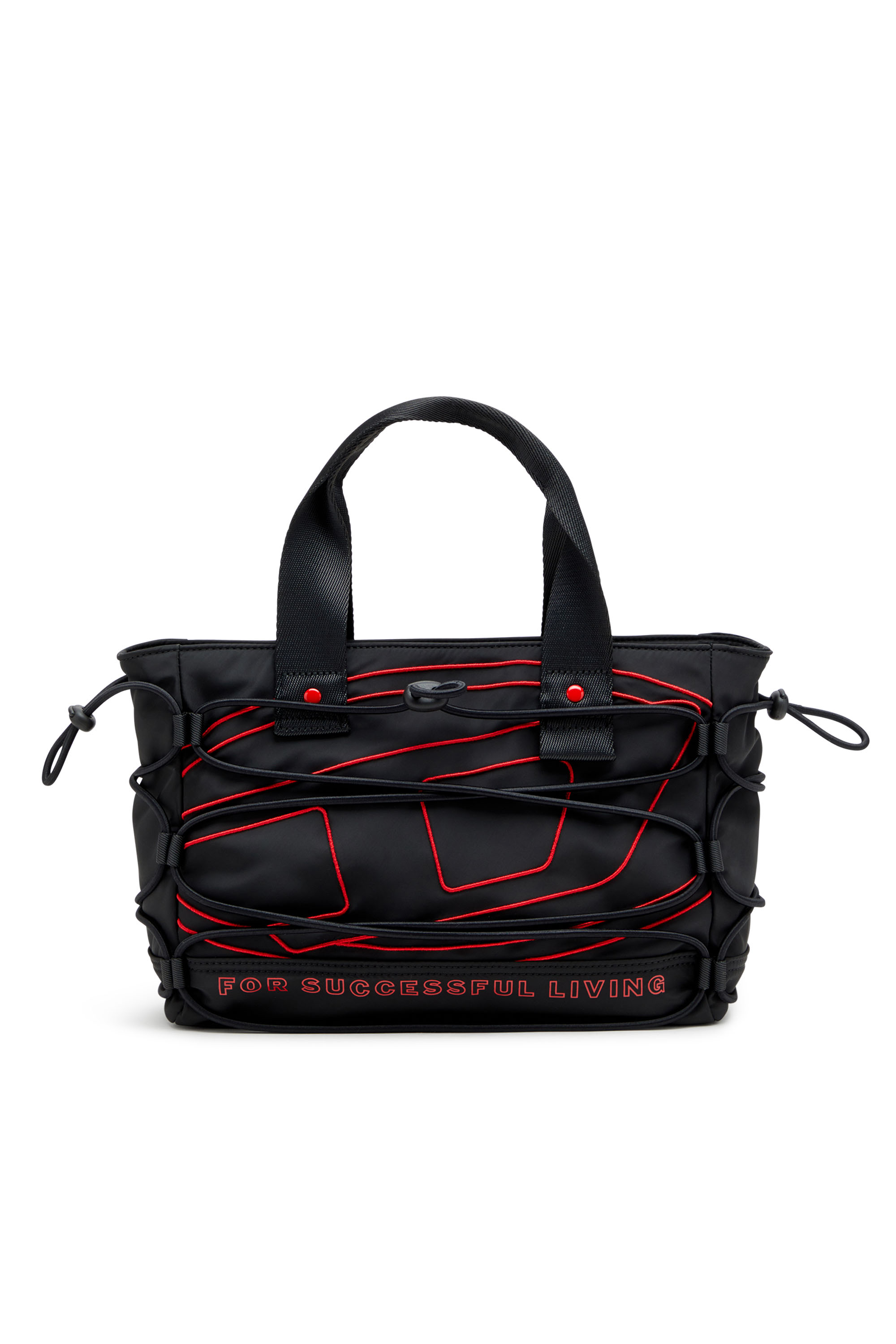 TECH-D TOTE S X トートバッグ S｜ブラック｜ウィメンズ｜DIESEL