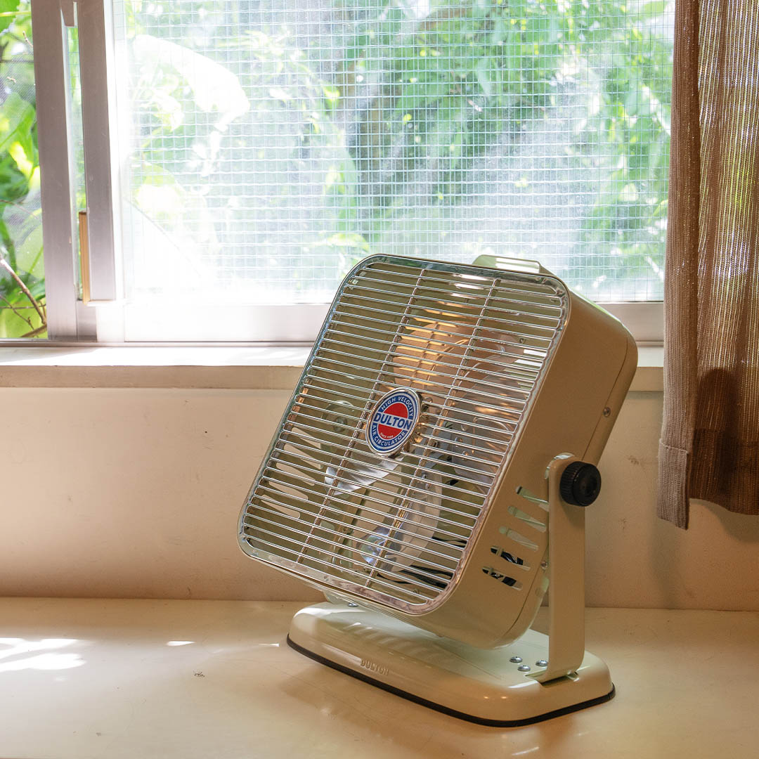 DULTON ONLINE SHOP | AIR CIRCULATOR IVORY/CHROME(IVORY/CHROME): 家具