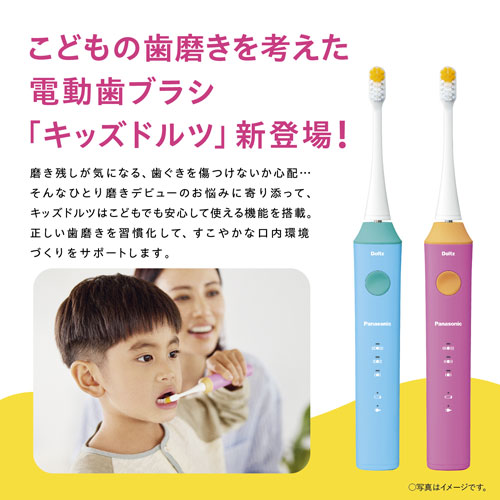 パナソニック 替えブラシ ドルツ こども用ソフトブラシ 2本組 EW0942-W