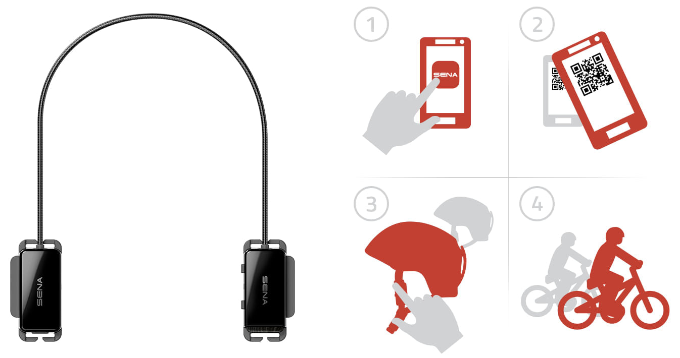 Sena PI UNIVERSAL COMMUNICATION SYSTEM | Bike Helmets | ERIK'S