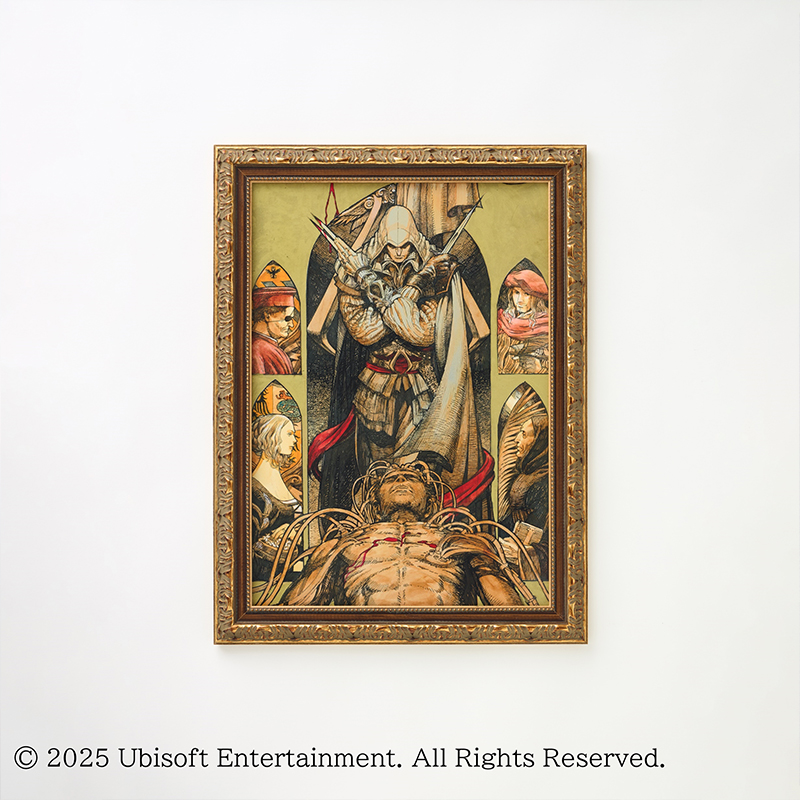 雑 前田真宏 雑画集』発売記念アート展】額装高精彩複製画C（ガメラ3