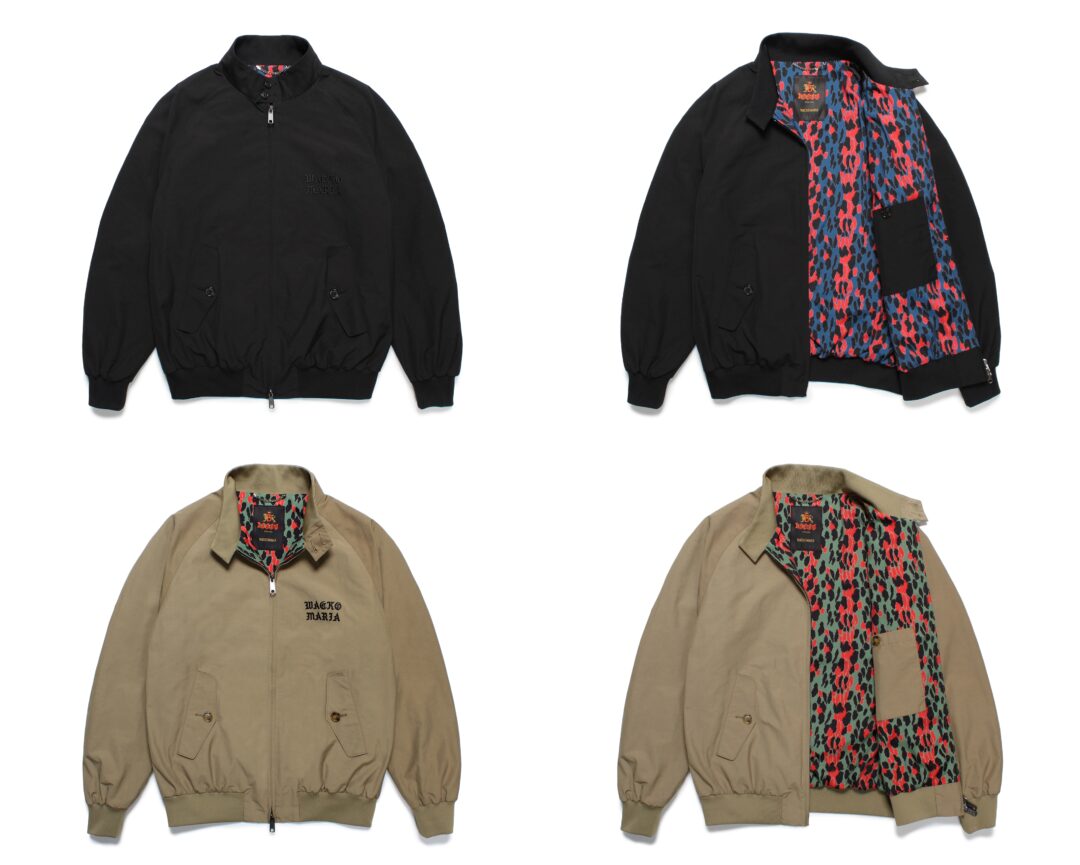 WACKO MARIAから「BARACUTA / G9 HARRINGTON JACKET」コラボが2025年 3