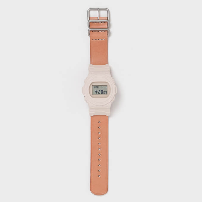 Hender Scheme x G-Shock DW-5750HS20-4JF with Leather Band - G