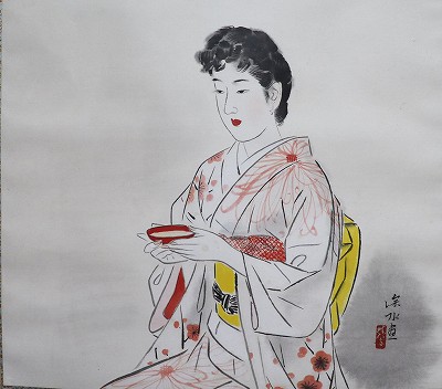 伊東深水の作品販売｜ギャラリーイスクラ