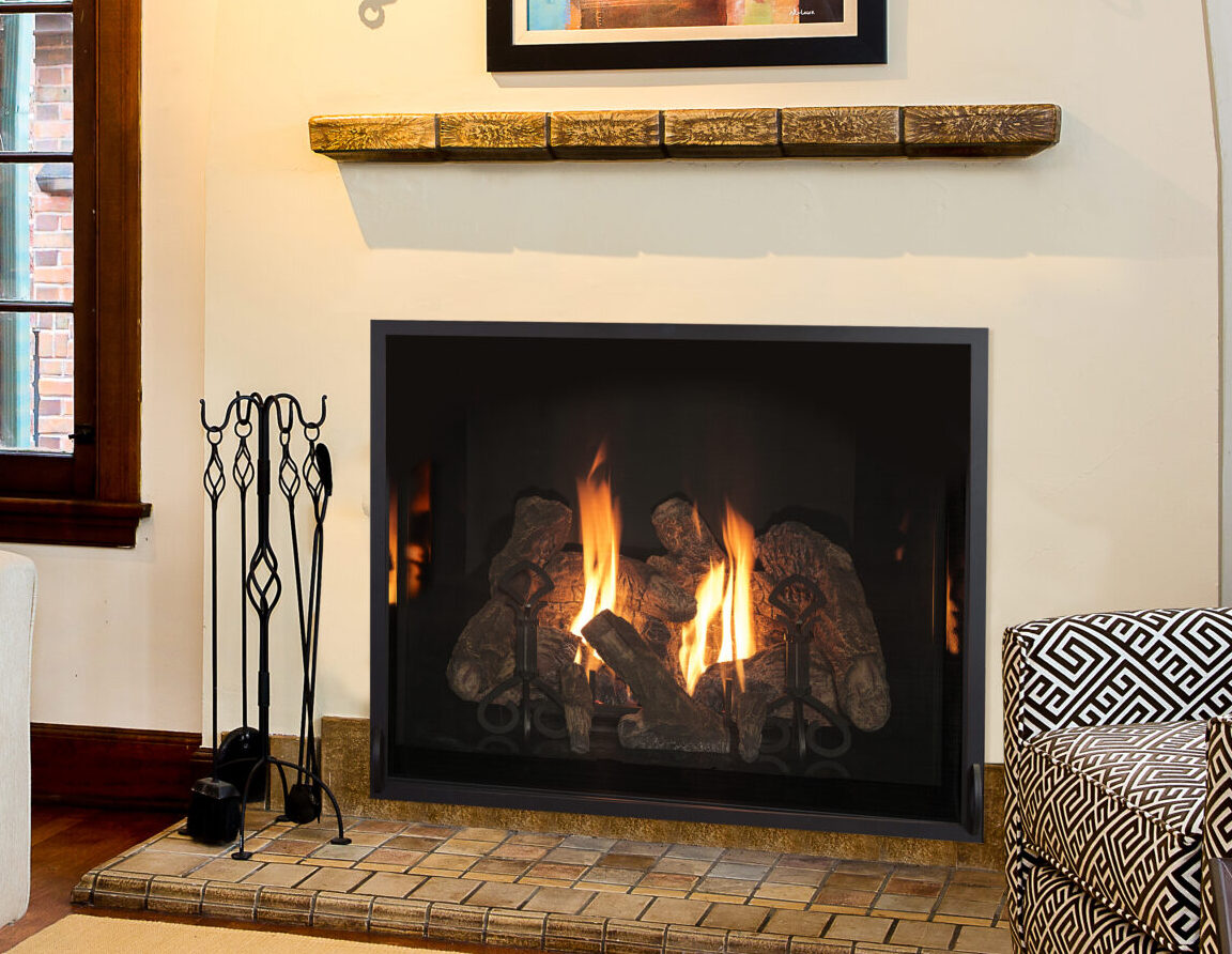 Alpha 36S Direct Vent Gas Fireplace | Kozy Heat