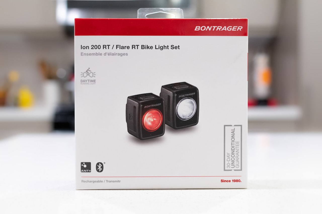 日中でも2キロ先から視認できるライト【Bontrager：Ion200 RT/Flare RT