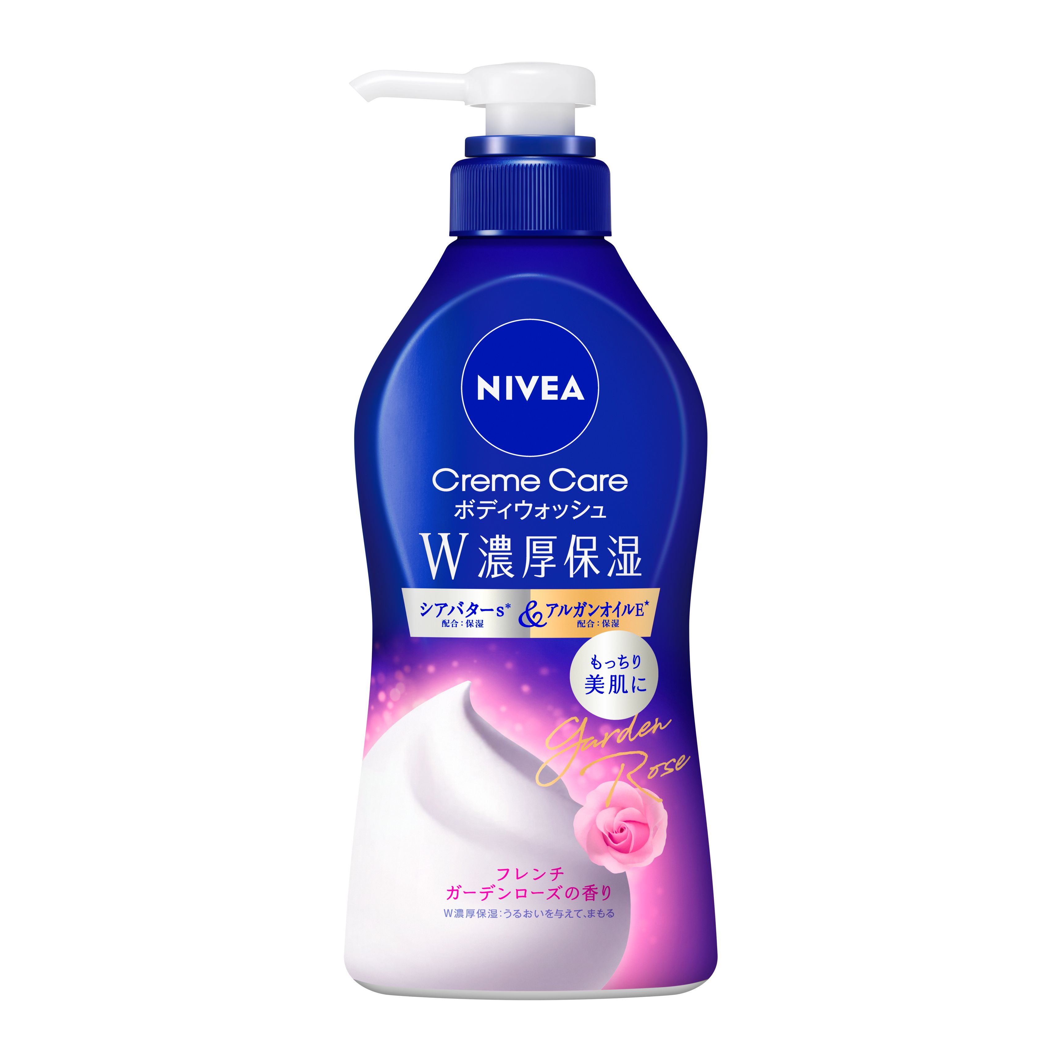 ニベア クリームケアボディウォッシュ W濃厚保湿 フレンチガーデン
